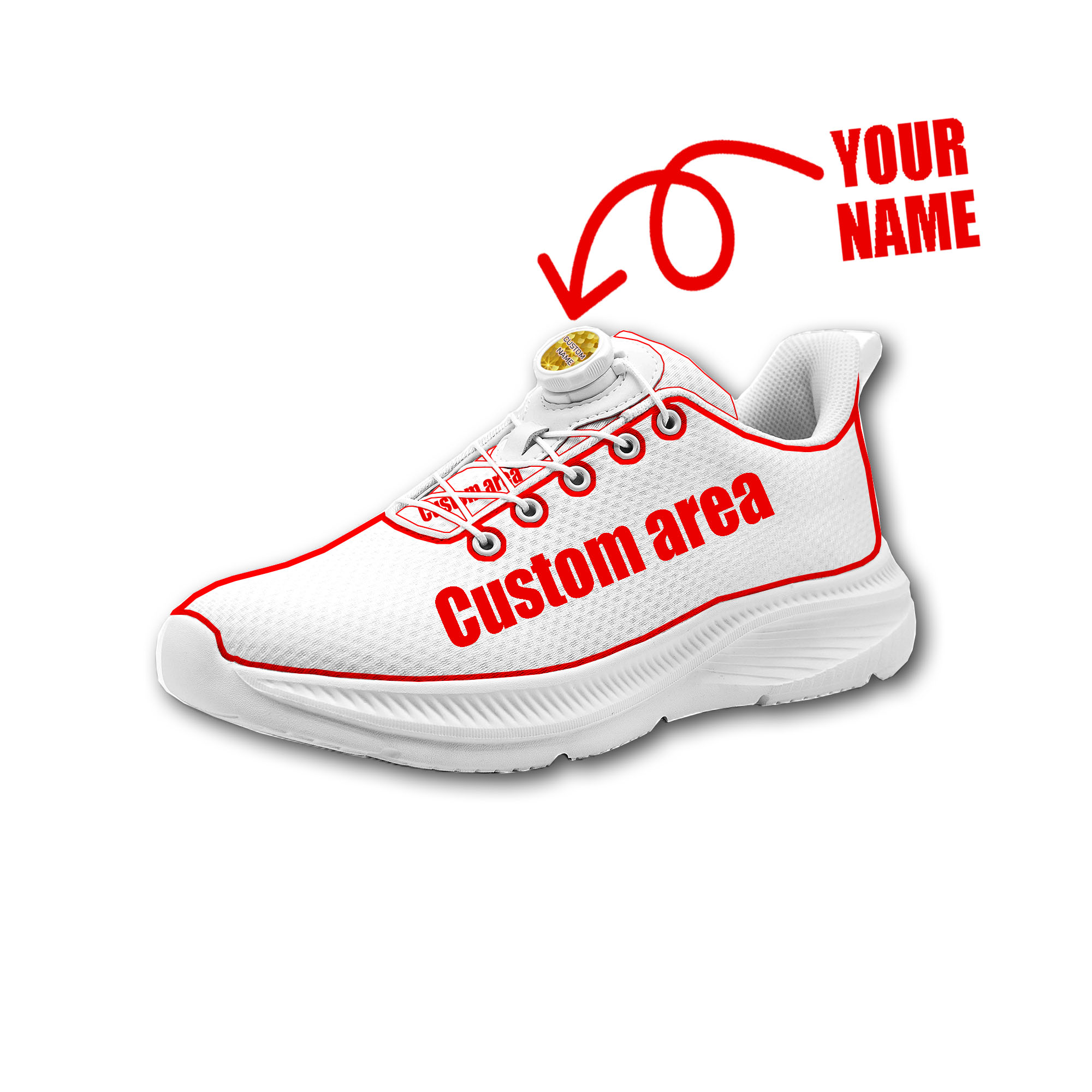 Women Shoes Logo - Zapatos para Caminar Personalizados para Hombre