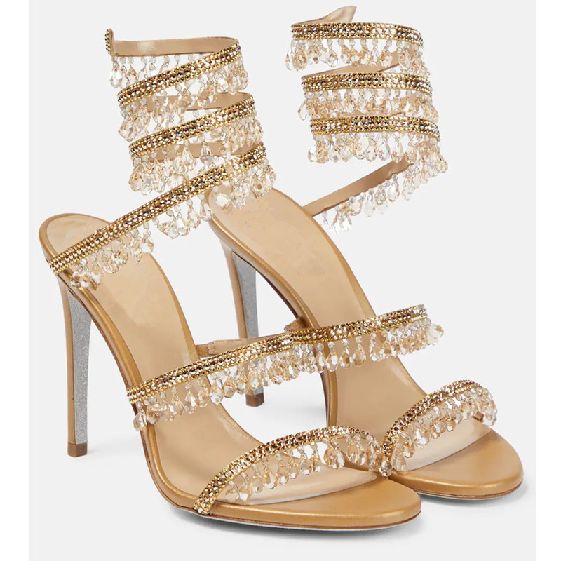 Sandalias de tacón de aguja co - Ankle Strap Heels reseña y precio