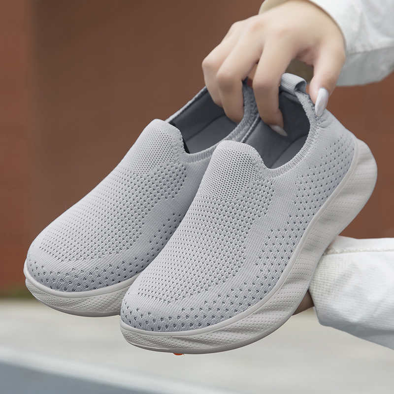 Zapatos planos de malla transp - Women'S Shoes In Wide Width reseña y precio