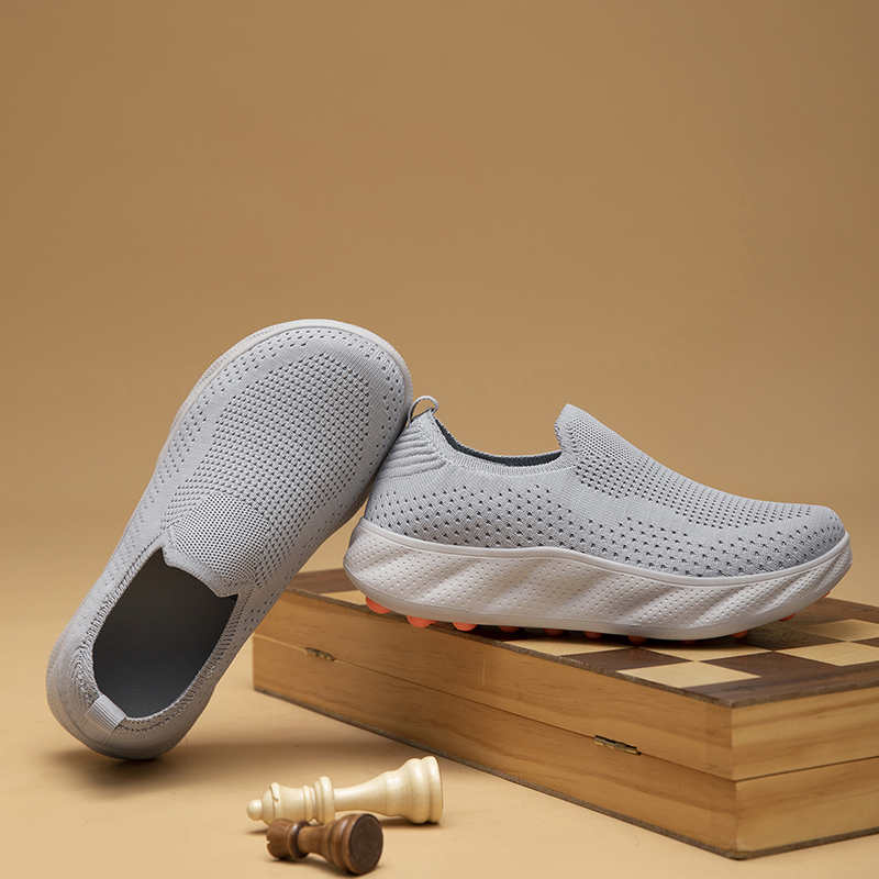 Zapatos planos de malla transp - Women'S Shoes In Wide Width reseña y precio