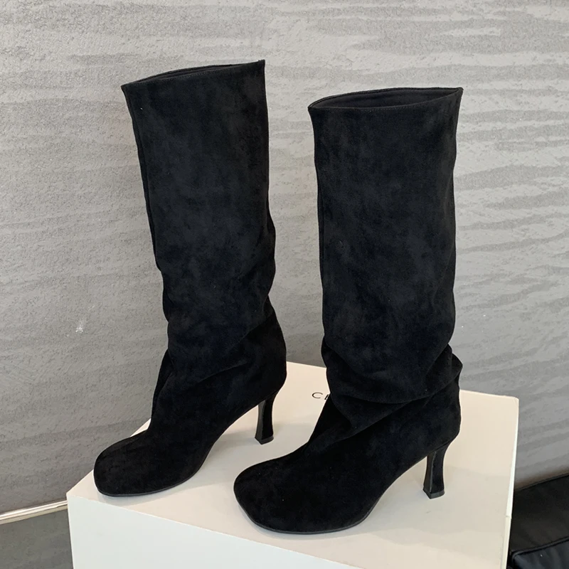 Eilyken, botas De invierno est - High Knee Heel Boots reseña y precio
