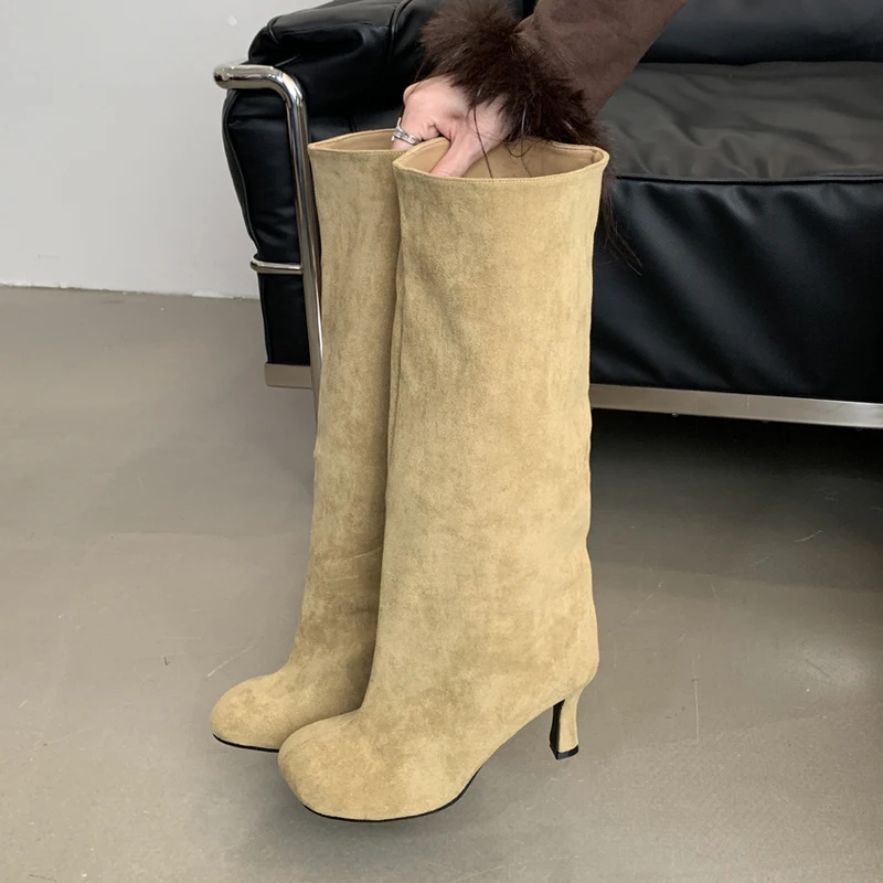 Eilyken, botas De invierno est - High Knee Heel Boots reseña y precio