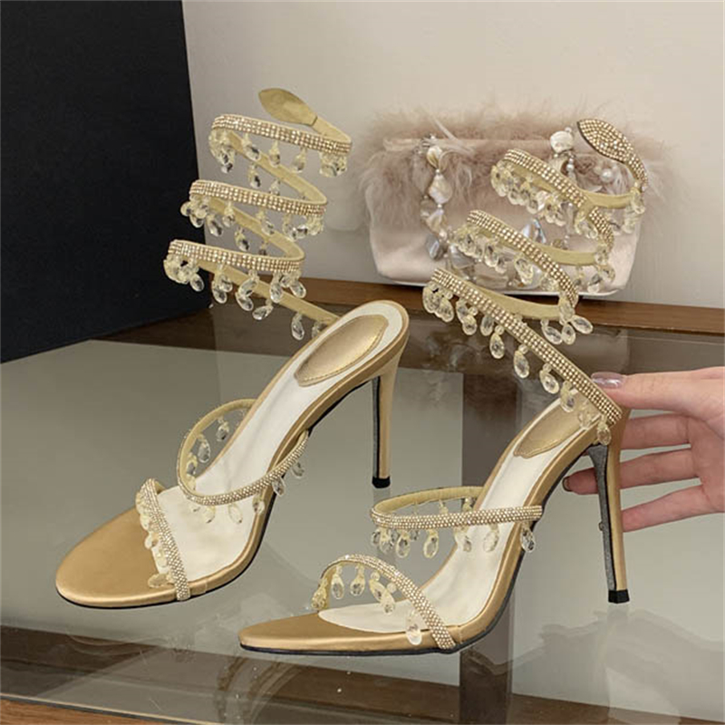 Eilyken, nuevas sandalias sexy - Ankle Strap Heels reseña y precio