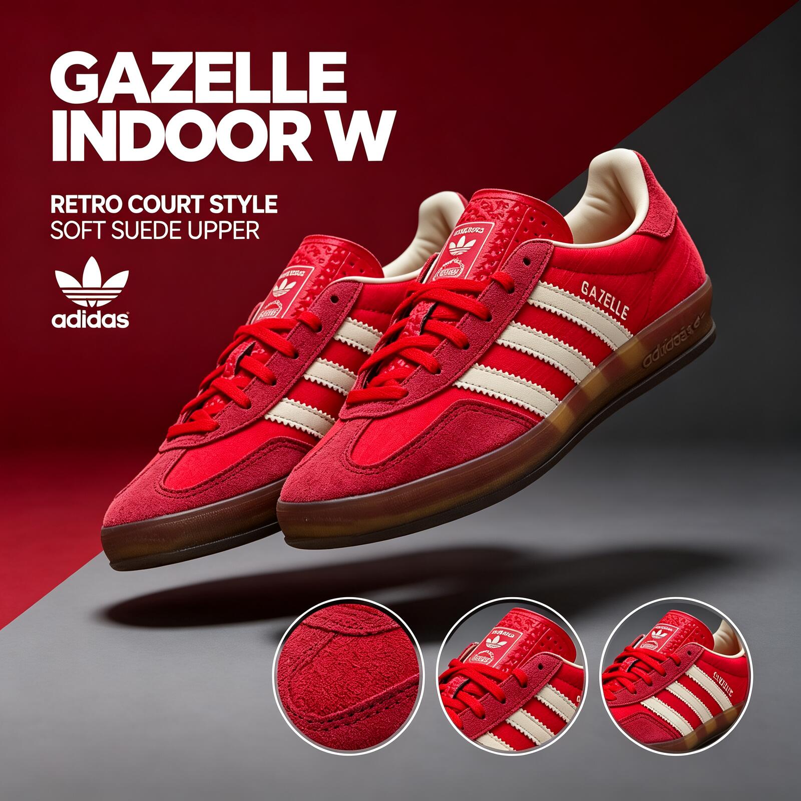 Adidas GAZELLE INDOOR W JS1411 - Adidas Shoes Gazelle reseña y precio