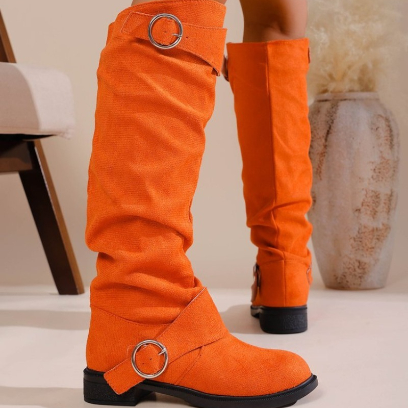 Botas Vaqueras Vintage Estilo  - High Knee Heel Boots reseña y precio