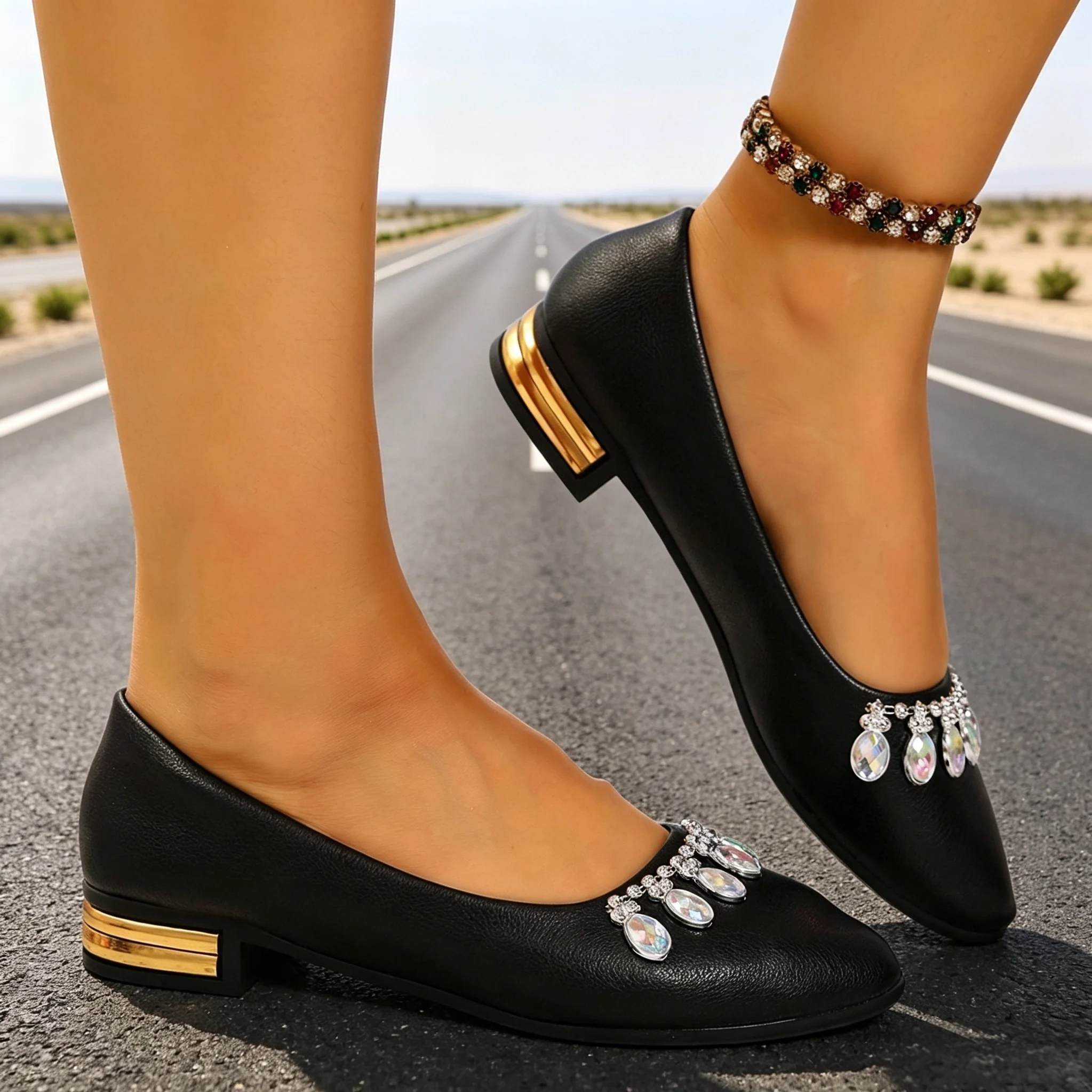 Zapatos Planos de Mujer con Pu - Women'S Shoes Plus Size reseña y precio