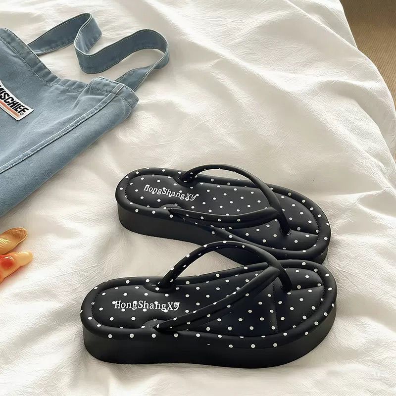 Chanclas de plataforma con lun - Cork Wedge Sandal reseña y precio