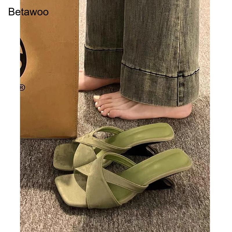 Sandalias de tacón de bloque c - Ankle Strap Heels reseña y precio