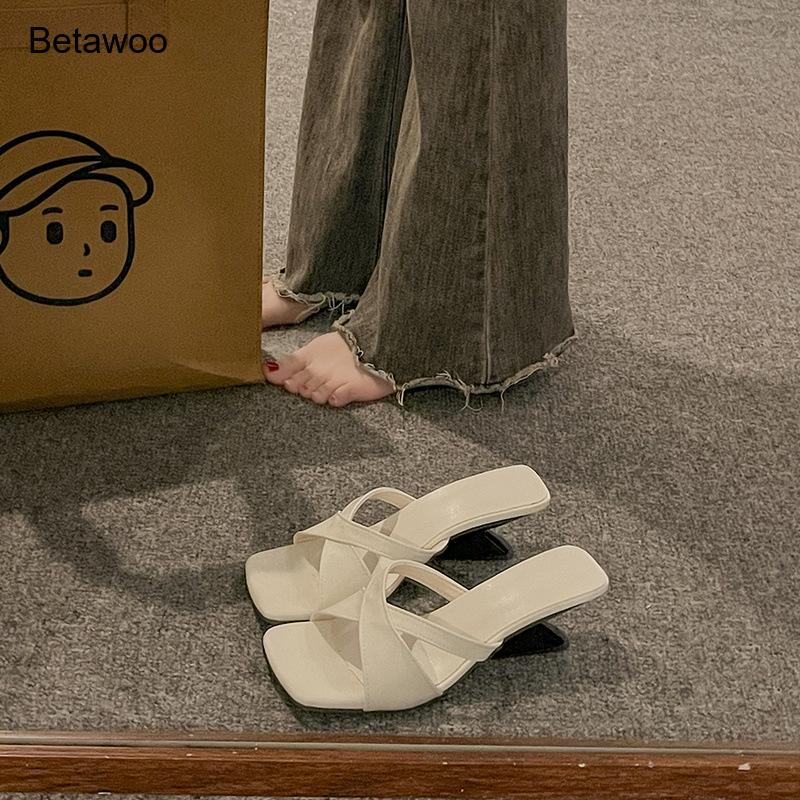 Sandalias de tacón de bloque c - Ankle Strap Heels reseña y precio