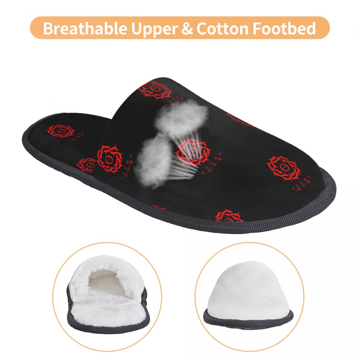 Pantuflas con el logotipo de l - Women Shoes Logo reseña y precio