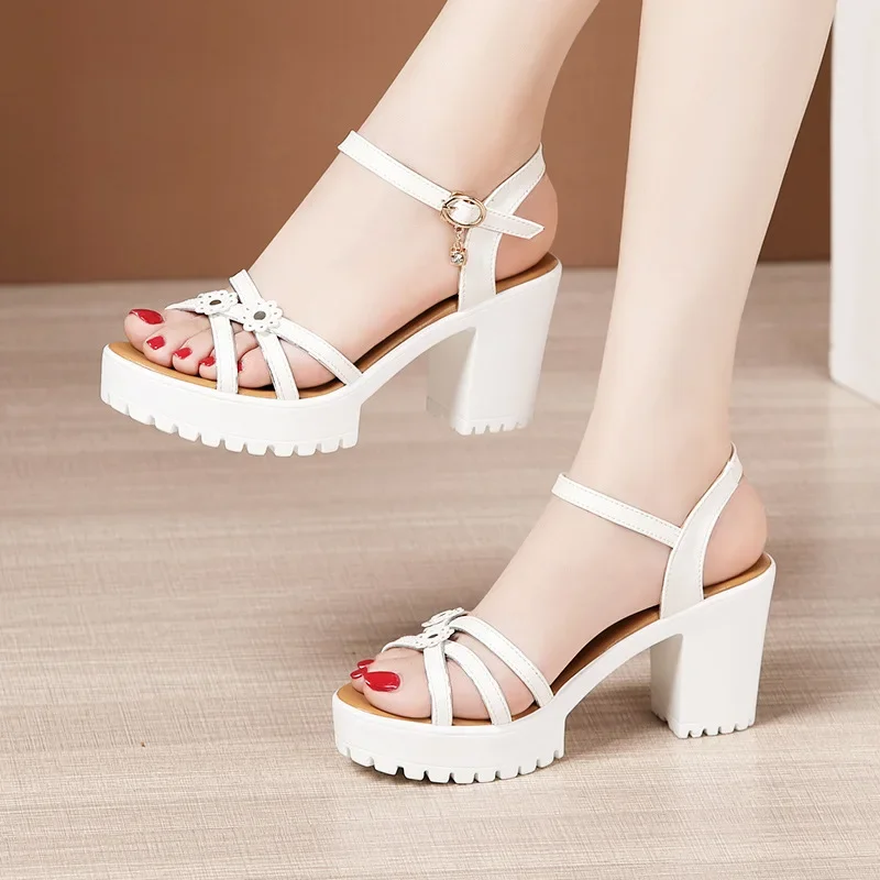 Sandalias de Plataforma con Ta - Women Shoes Formal reseña y precio