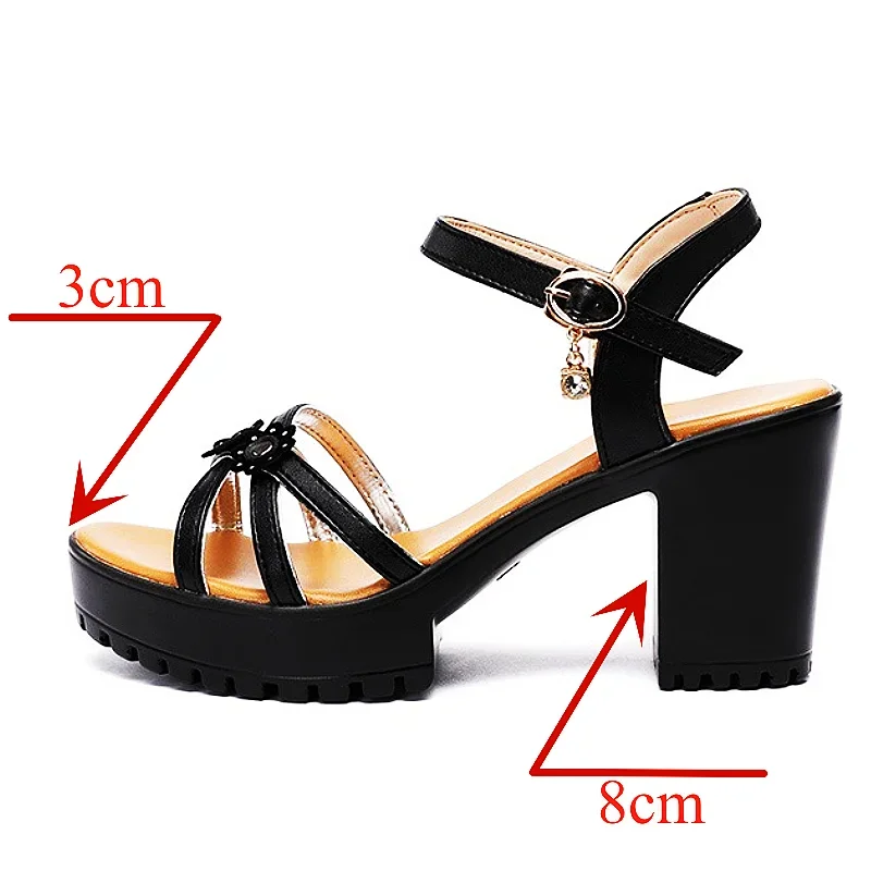 Sandalias de Plataforma con Ta - Women Shoes Formal reseña y precio